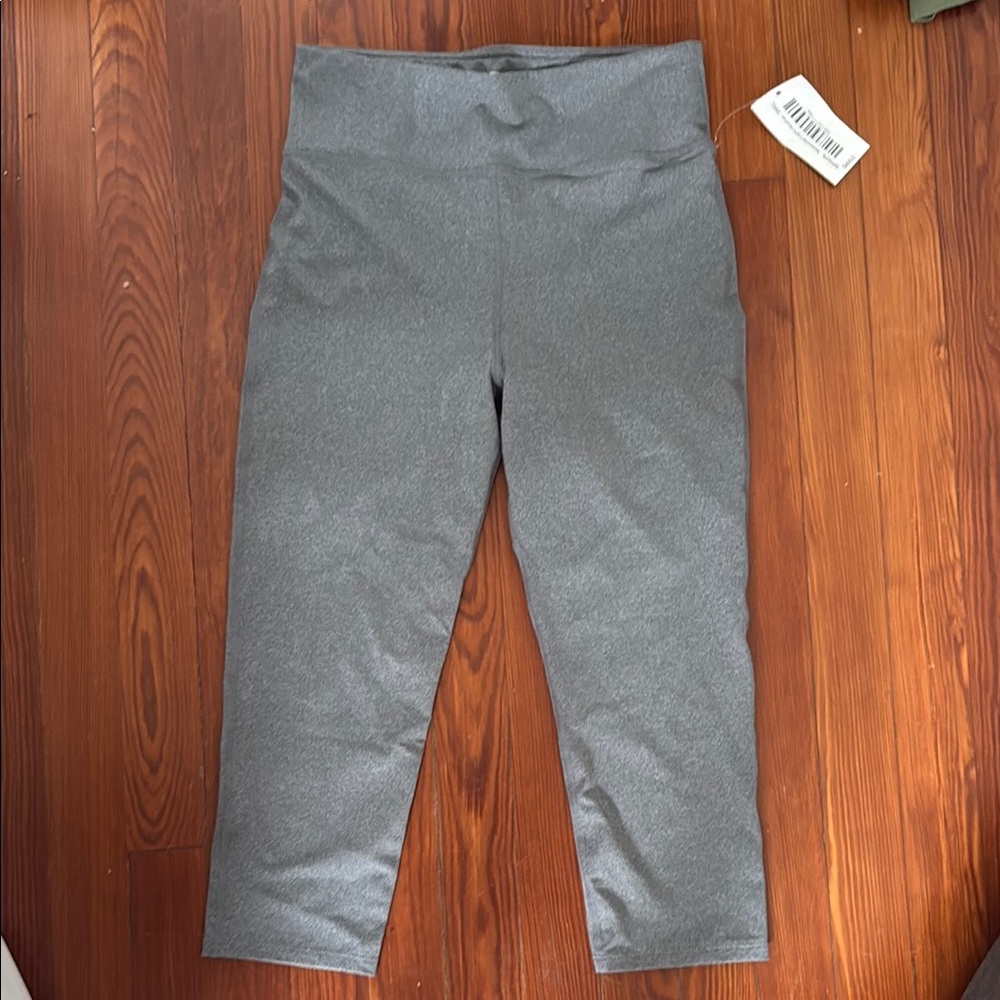 Walkpop Charcoal High-Waisted Leggings